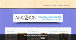 Desktop Screenshot of anchoryourfaith.com